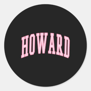 Adesivo Howard Vintage Preppy Varsity Pink Sports