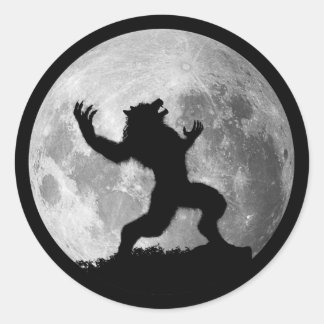 Adesivo Howling Mad Werewolf Sticker