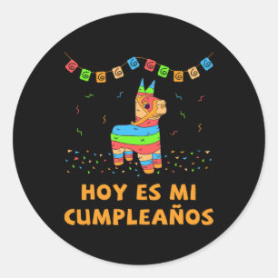 Adesivo Hoy Es Mi Cumpleanos Pinata Birthday Cinco De Mayo