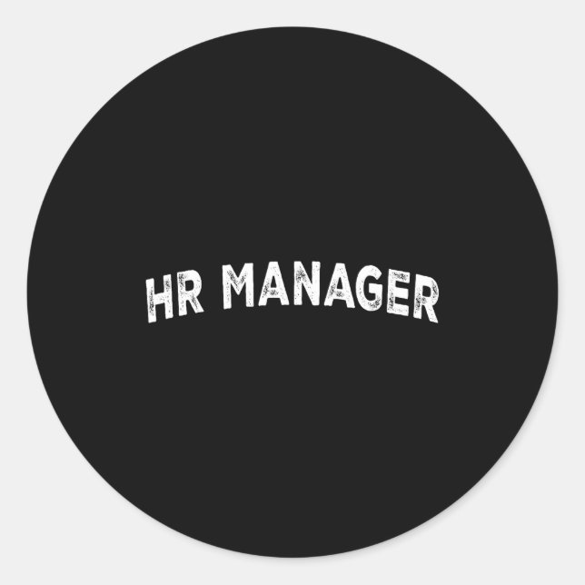 Adesivo Hr Manager  (Frente)