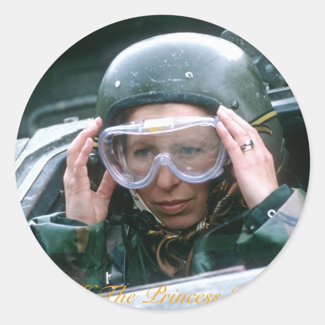 Adesivo HRH A Princesa Real 1985 (Frente)