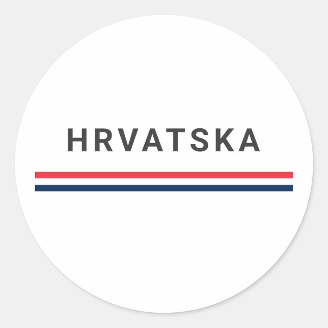 Adesivo Hrvatska Lines (Frente)