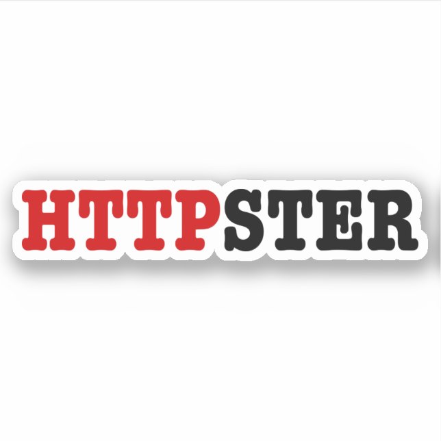 ADESIVO HTTPSTER (Frente)