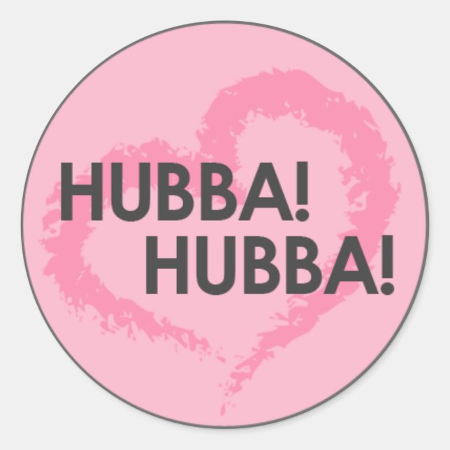 Adesivo Hubba Hubba (Frente)