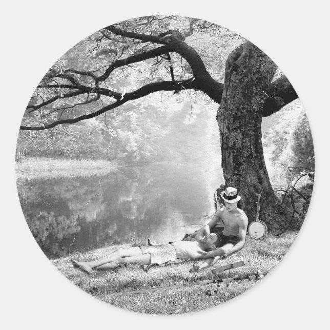 Adesivo Huckleberry & Tom (Frente)