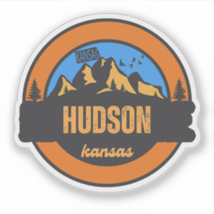 Adesivo Hudson, Kansas