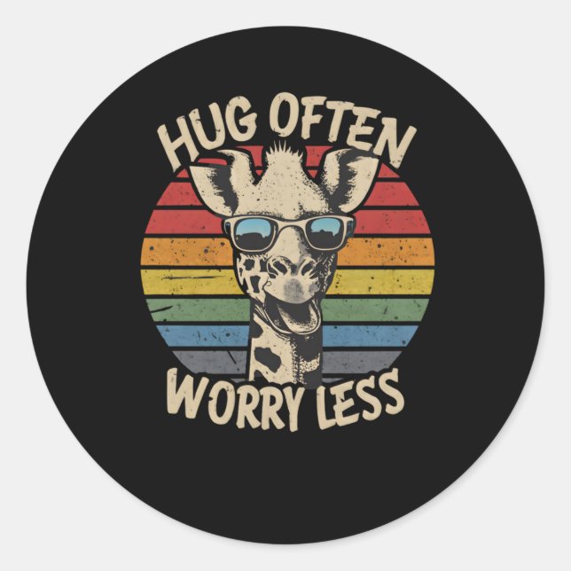 Adesivo Hug Frequentemente (Frente)