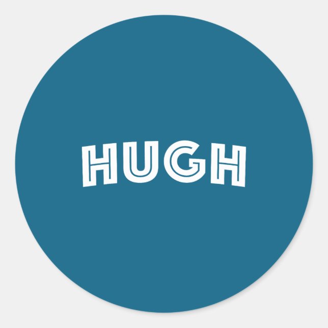 Adesivo Hugh  (Frente)