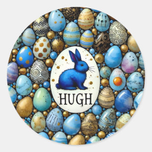 Adesivo HUGH ~ Multidão de Ovos de Páscoa ~