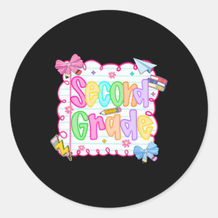 Adesivo Hugvyn De Volta Para A Faculdade De Doces De Segun