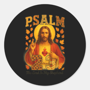 Adesivo Hugvyn Salmo 23 O Senhor é Meu Pastor Fé Outono