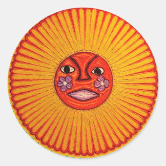 Adesivo Huichol String Art Sun Mexicano Folk Art