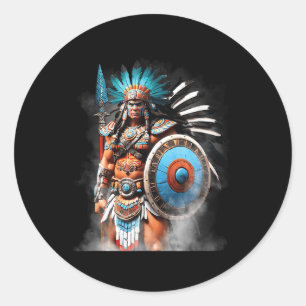 Adesivo Huitzilopochtli Aztec Sun E Guerra - Deus Tenochti