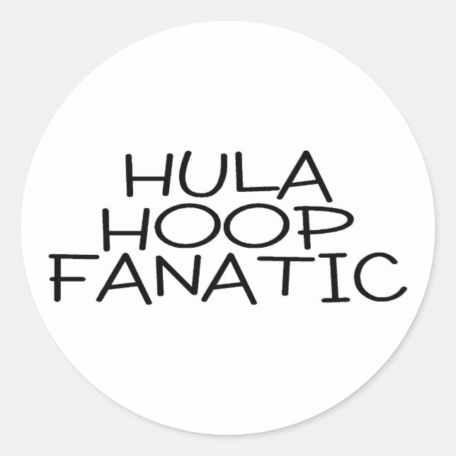 Adesivo Hula Hoop Fanatic (Frente)