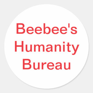 Adesivo Humanidade Beebee Hankamer Artjunkhaus Amor Paz
