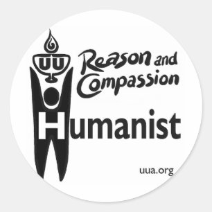 Adesivo Humanista de UU
