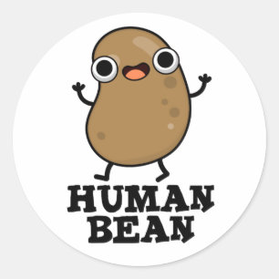 Adesivo Humano Engraçado De Bean Humano Ser Canhoto