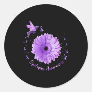 Adesivo Hummingbird Roxo Roxo Roxo Roxo Epilepsia Atenção