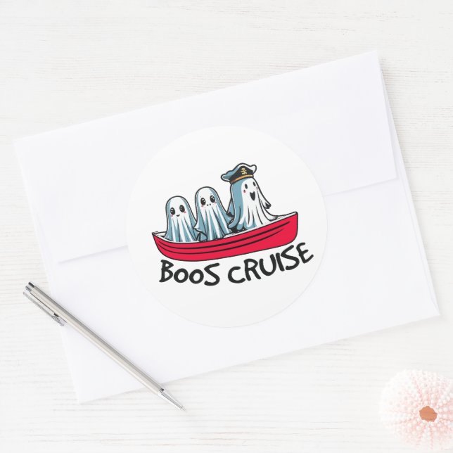 Adesivo Humor de Dia das Bruxas (Envelope)
