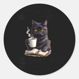 Adesivo Humor de Gato Feminino Engraçado Precisa Repetir I