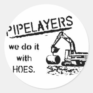 Adesivo Humor de Pipelayer