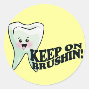 Adesivo Humor do higienista dental do dentista