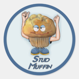 Adesivo Humor do muffin do parafuso prisioneiro