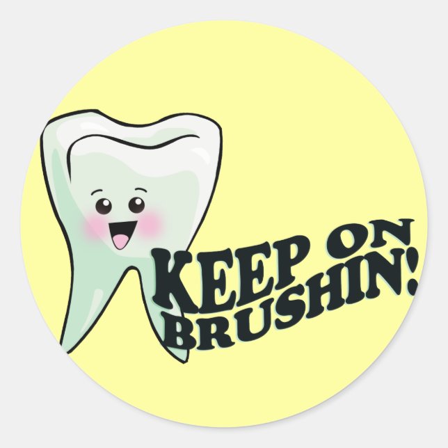 Adesivo Humor Higienista Dentista Dental (Frente)