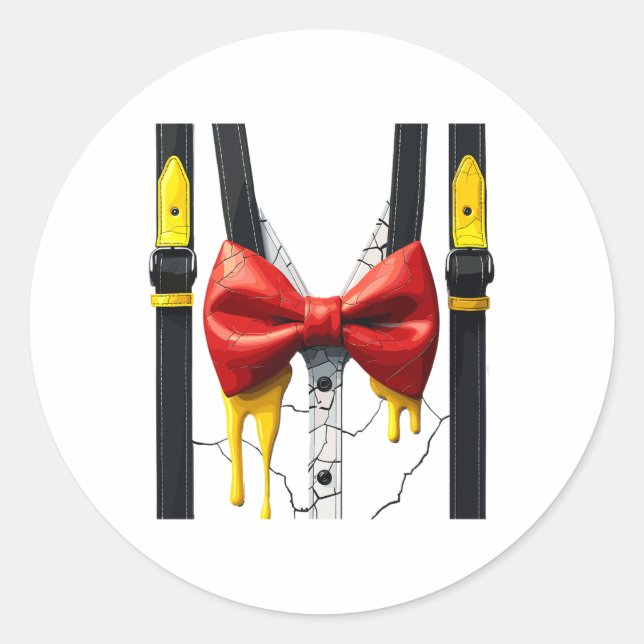 Adesivo Humpty Dumpty Halloween Costume Cracking Ovo (Frente)