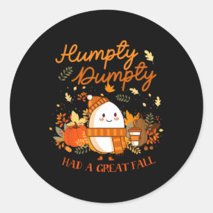 Adesivo Humpty Dumpty Teve Uma Queda De Excelente No outon