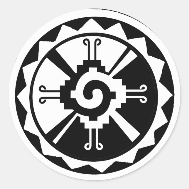 Adesivo Hunab Ku Criador & Planetas Celestiais (Frente)