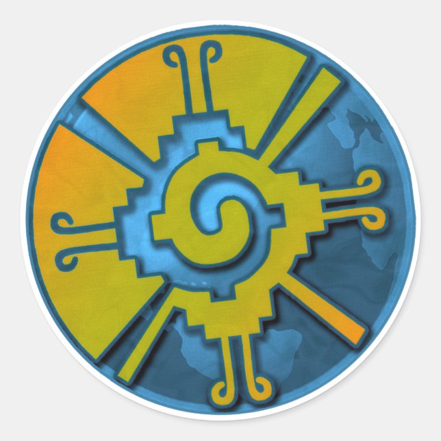 Adesivo Hunab Ku Earth (Frente)