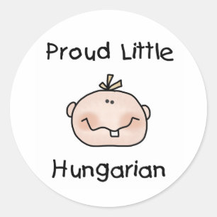 Adesivo Hungarian orgulhoso do bebé