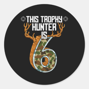 Adesivo Hunter Hunter 6 Birthday
