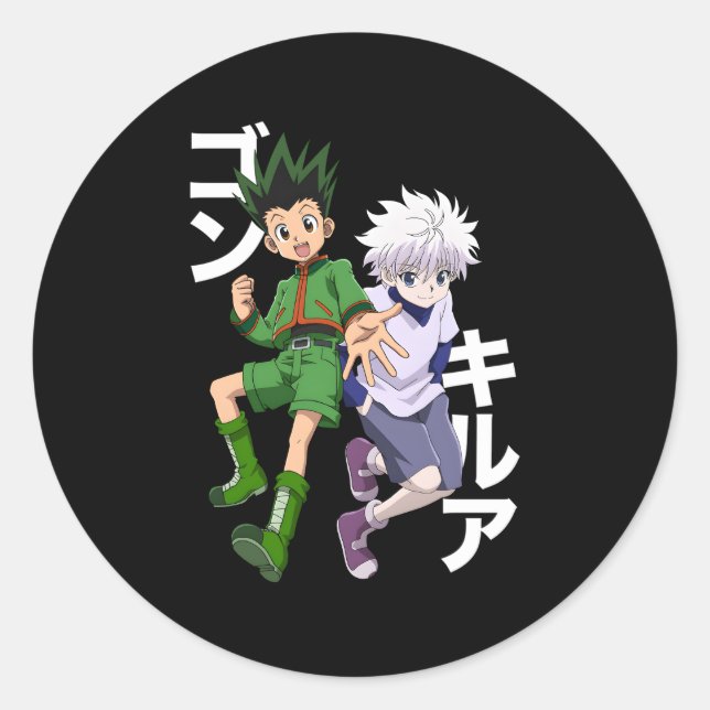 Adesivo Hunter X Hunter Gon E Ua (Frente)