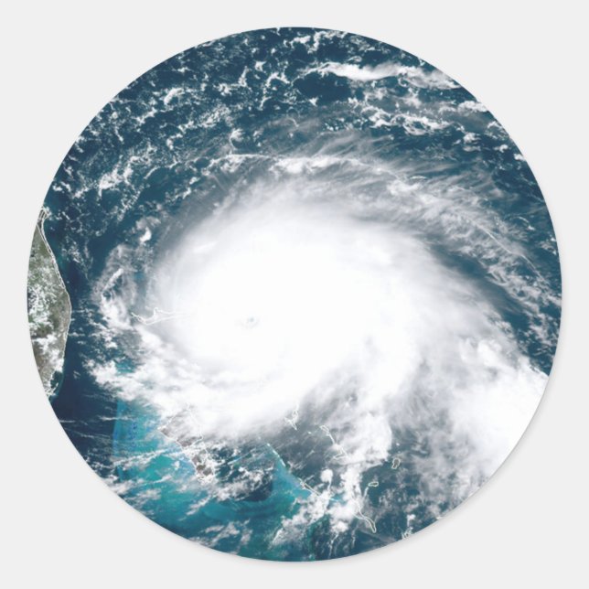 Adesivo Hurricane off the coast of Florida   (Frente)