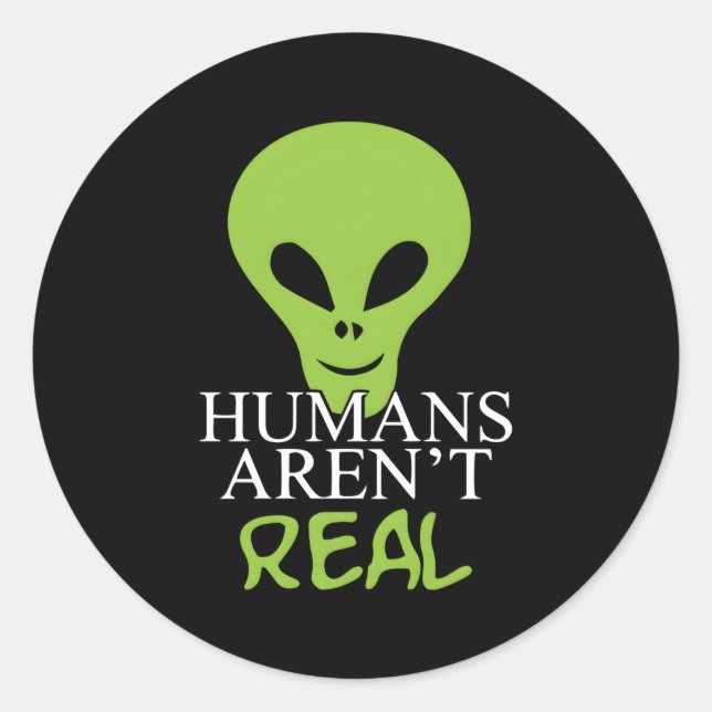 Adesivo Hus Não É Real (Frente)