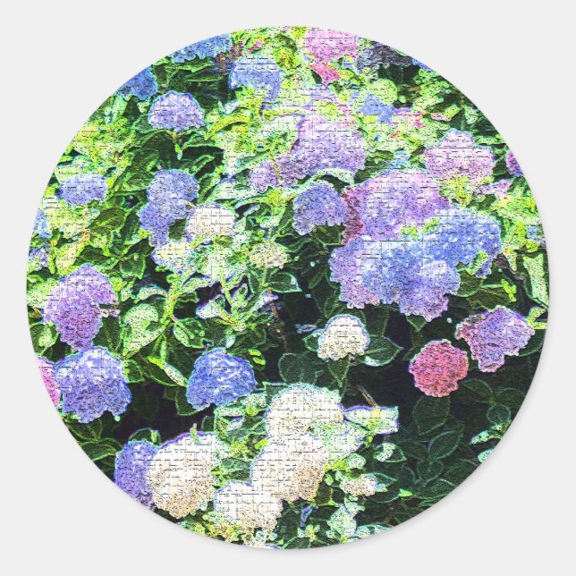 Adesivo Hydrangea Art (Frente)