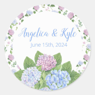 Adesivo Hydrangea Wedding Sticker