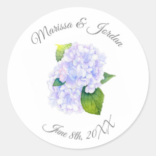 Adesivo Hydrangeas de Aquarela