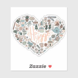 Adesivo Hygge Heart Sticker