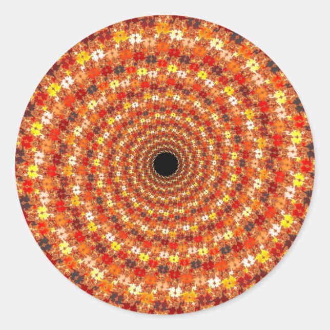 Adesivo Hypno Orb - Vinheta Fractal (Frente)