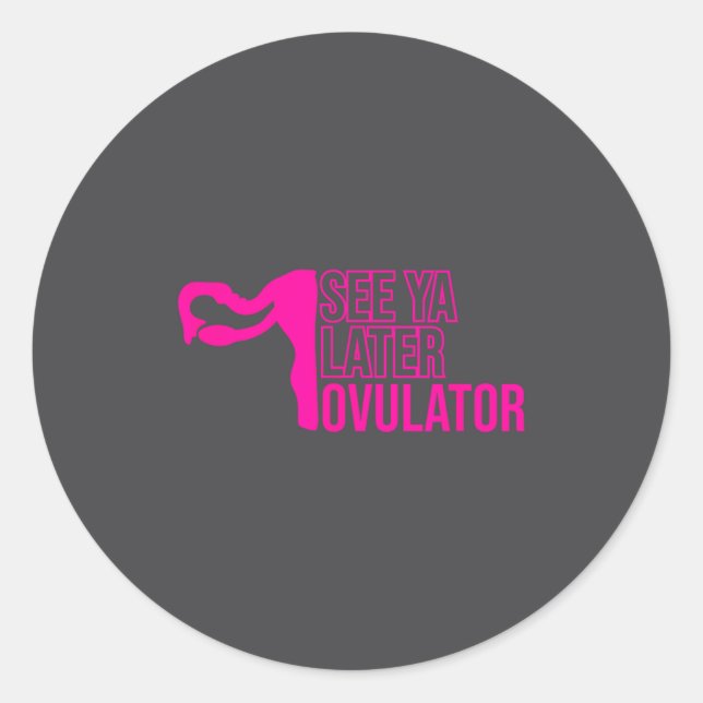 Adesivo Hysterectomy Humor Funny Feminist Surgery Recovery (Frente)