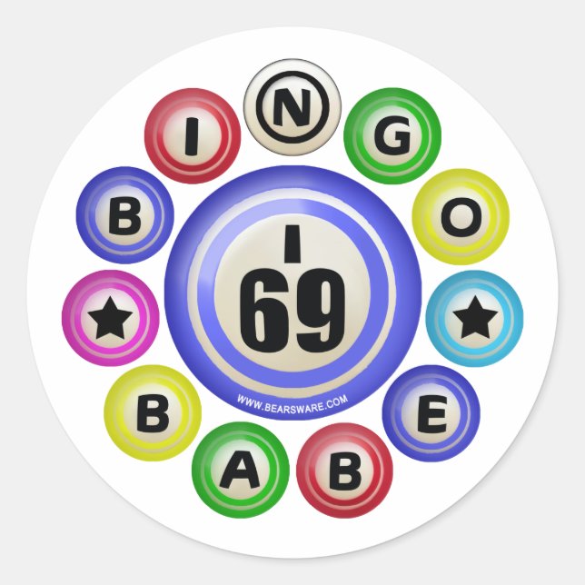 Adesivo I69 Bingo Babe (Frente)
