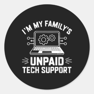Adesivo I'm Minha família's Suporte técnico não pa