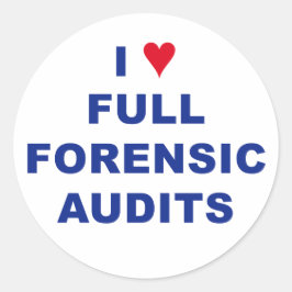 Adesivo I Audits forenses de Cheio