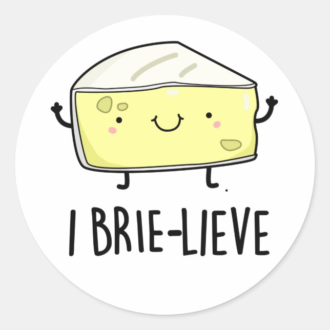 Adesivo I Brie-live Positivo Queijo Brie (Frente)