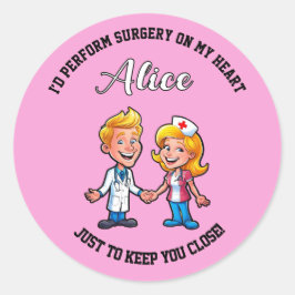 Adesivo I’d perform surgery on my heart just to DOCTOR md