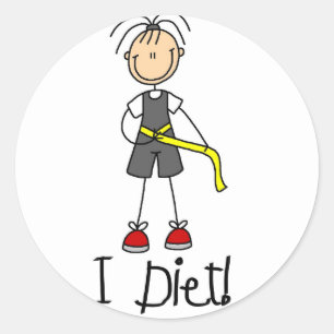 Adesivo I Diet Sticker