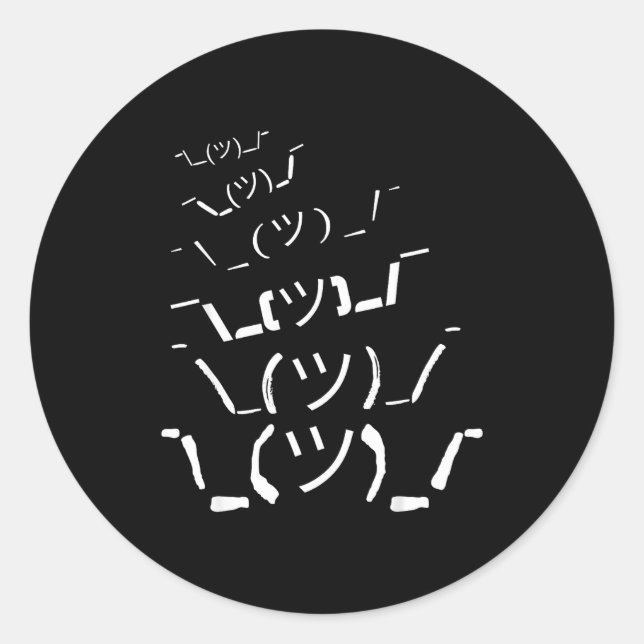 Adesivo I Don't Know Idk  (Frente)